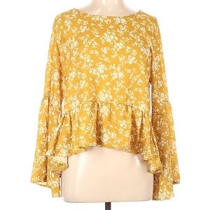 Pink Lily Floral Top